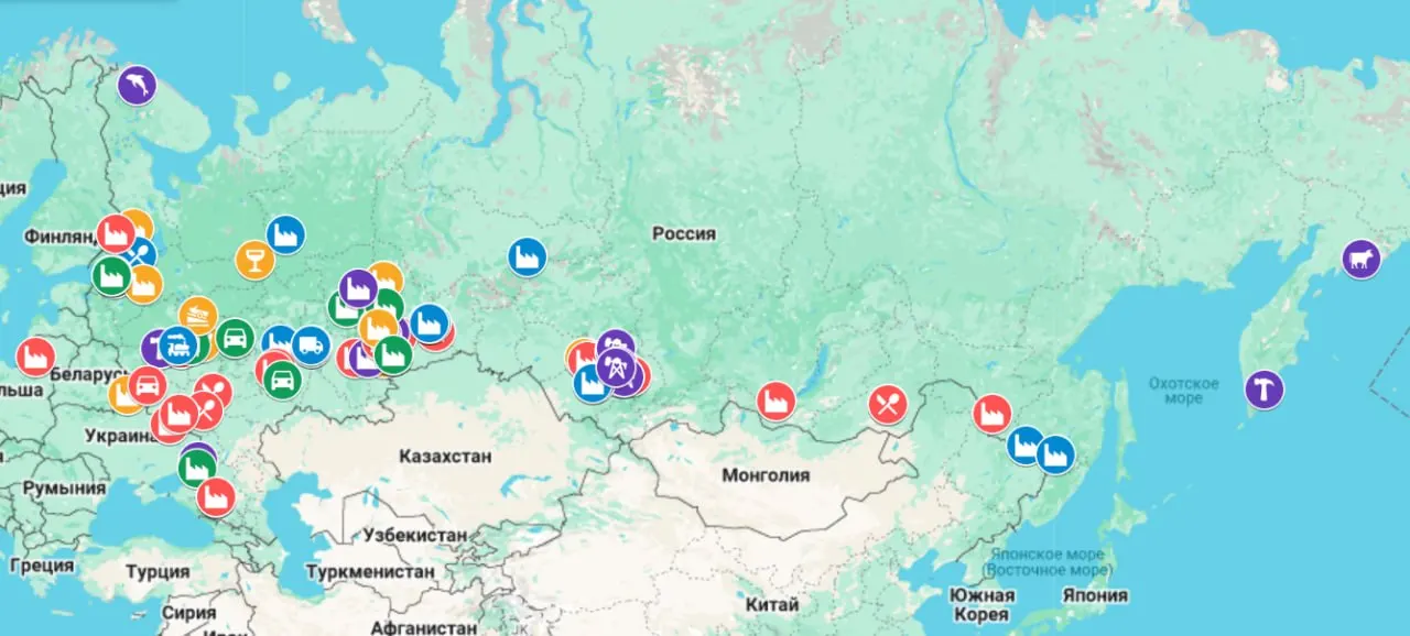 Карта экономических проблем России: остановки производств, увольнения и&nbsp;задержки зарплат