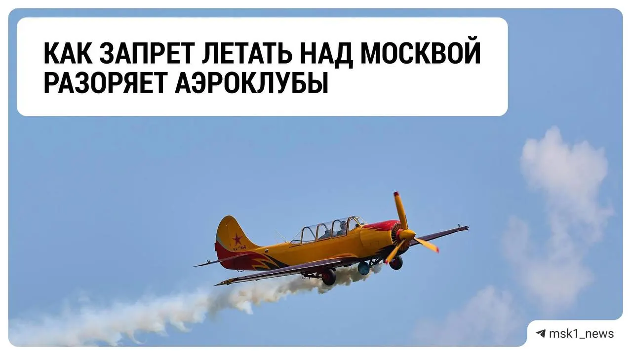Ограничения на полёты над столичным регионом ударили по доходам аэроклубов Подмосковья; руководство предупреждает о кризисе и неопределённости на зиму.