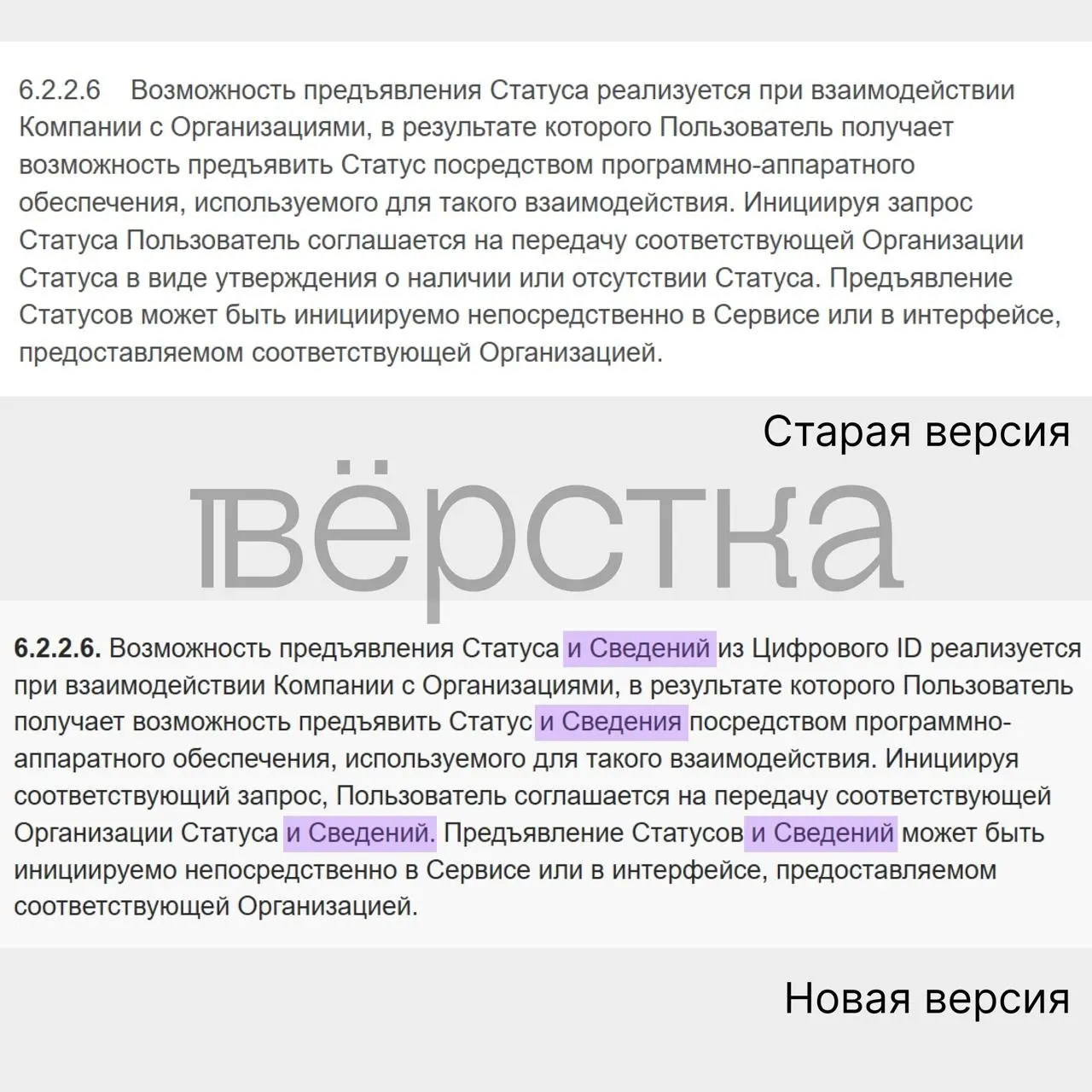 Изменения в пользовательском соглашении позволяют сервису передавать сведения из документов, удостоверяющих личность, что повышает риски для безопасности.